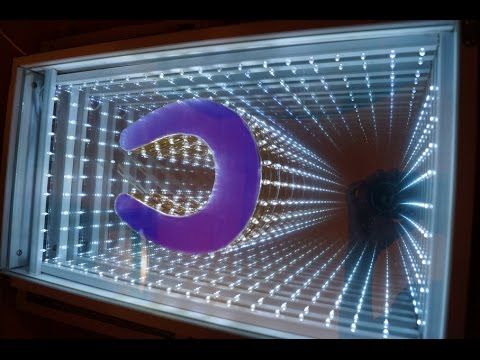 Як зробити нескінченне дзеркало своїми руками: дзеркало з ефектом нескінченності, особливості конструкції