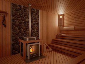 Установка печі в лазні: вибір місця, підготовка стін, монтаж