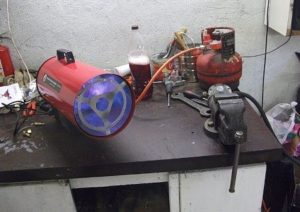 Газовий обігрівач своїми руками: як зробити, техніка безпеки