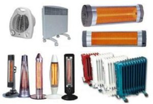 Види обігрівачів: тепловентилятори, масляні обігрівачі, ІЧ-обігрівачі, конвектори