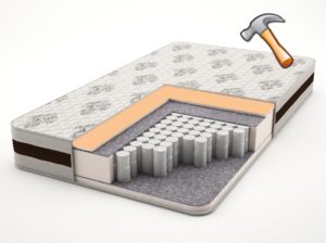Матрац своїми руками – на пружинах і поролоні